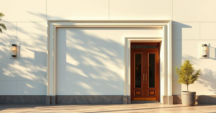 Moldura para parede externa: como escolher a ideal para valorizar sua fachada