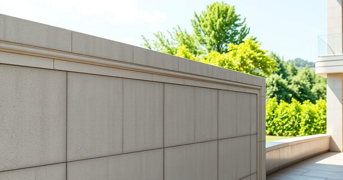 Moldura de cimento para muro: como escolher e instalar a ideal para sua construção
