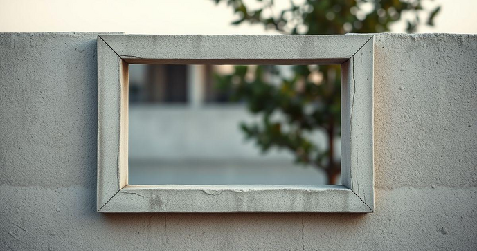 Transforme Seu Muro com Estilo: Descubra a Moldura de Cimento Perfeita! Transforme Seu Muro com Estilo: Descubra a Moldura de Cimento Perfeita!